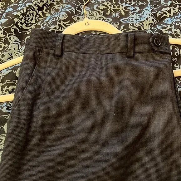 Michael Kors dress slacks, navy/blackk pattern, very nice, 42/30 - Picture 4 of 7